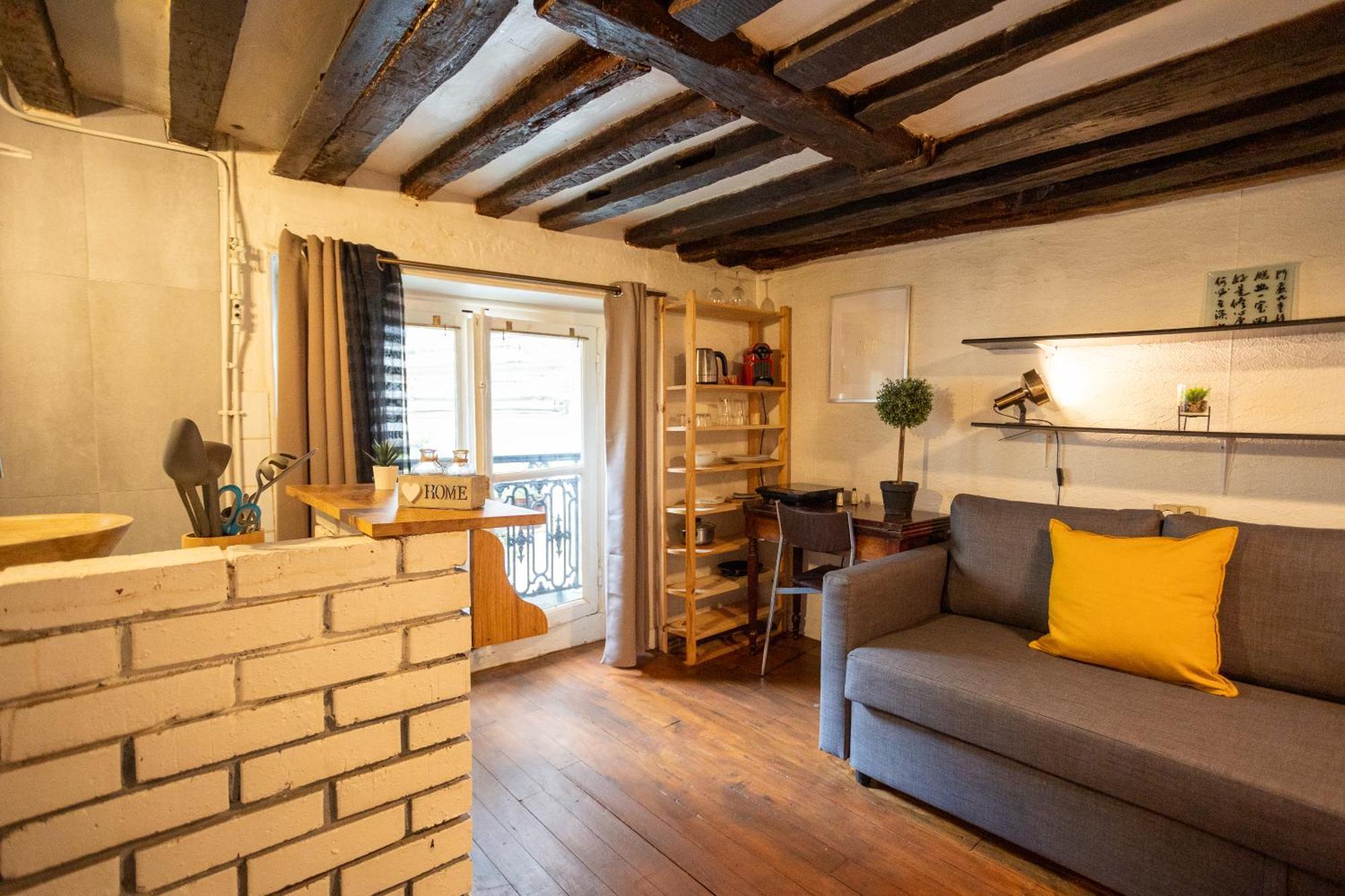 Studio Cosy Romantique En Plein Coeur De Paris Apartment Exterior photo